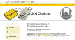 Desktop Screenshot of einkaufswagenchips.biz